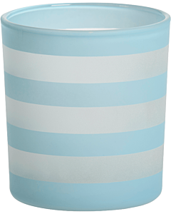 Yankee Candle Coastal Stripe Votive Holder Light Blue